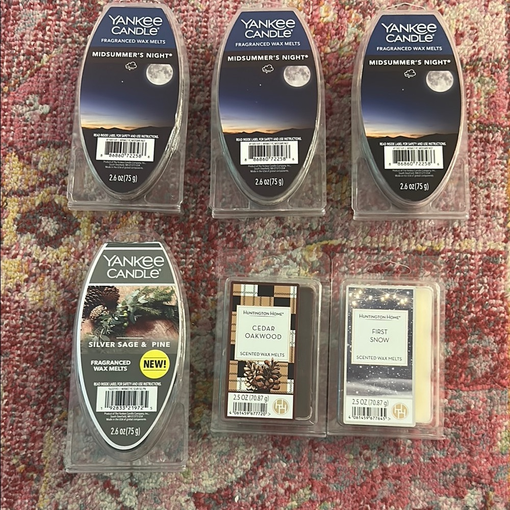 Yankee Candle Fragranced Wax Melts Set